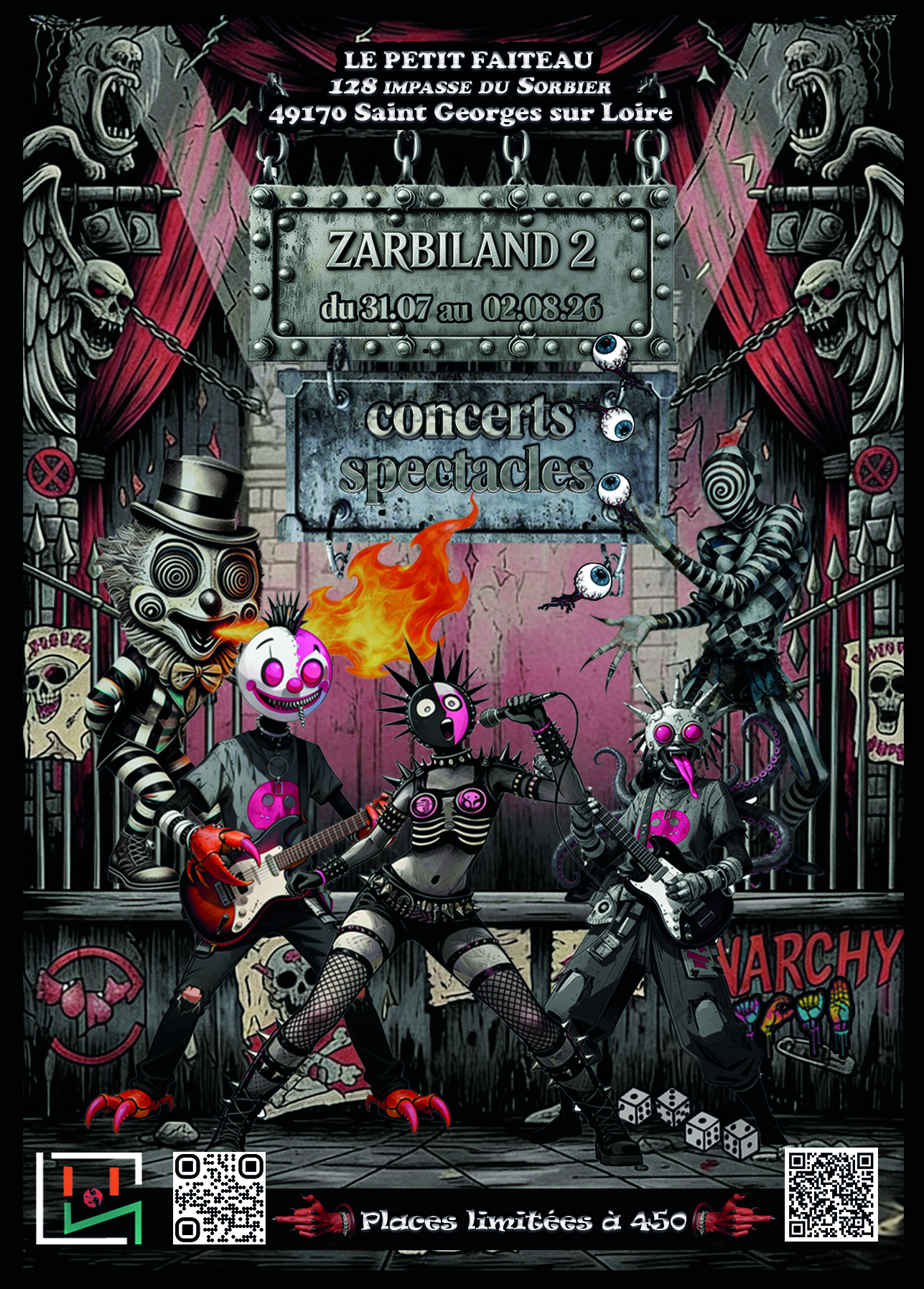 flyer Zarbiland 2026 31 juillet 02 août sans programmation